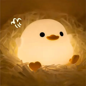 Luminária de Silicone Pato Relax