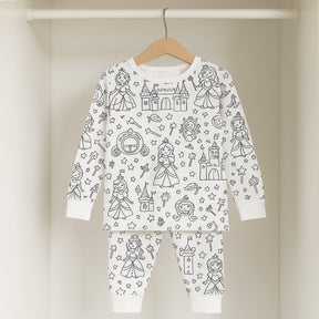 Pijama Infantil + 12 Canetinhas Coloridas que Saem na Lavagem